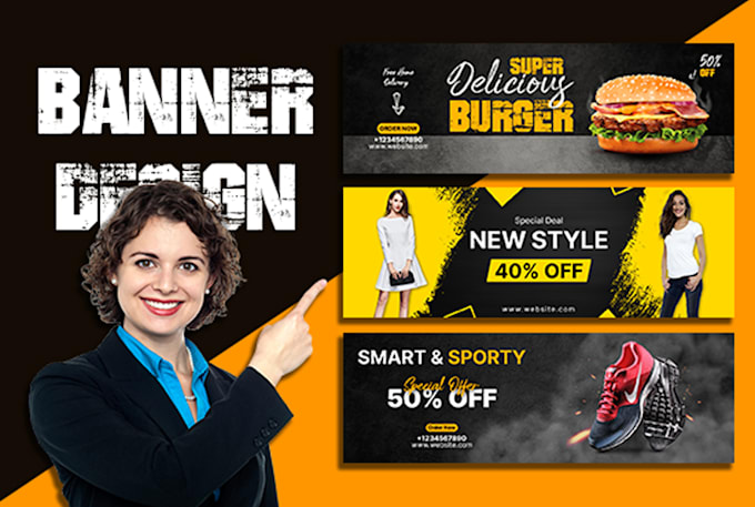design website banner, hero image, poster, event flyer