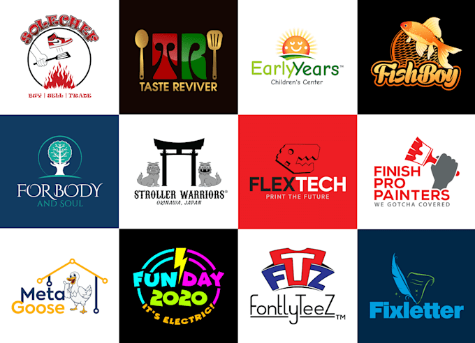 design creative hand drawn logo in 24hrs