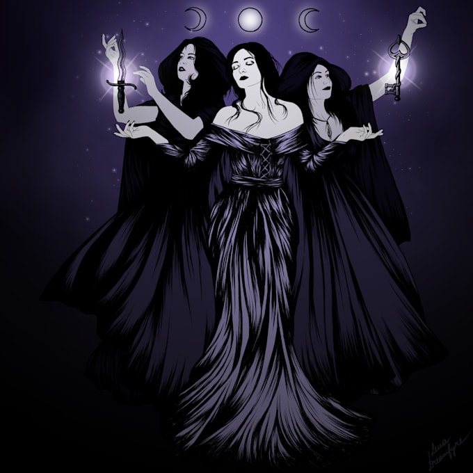 illustrate a fantasy or mythological theme for you