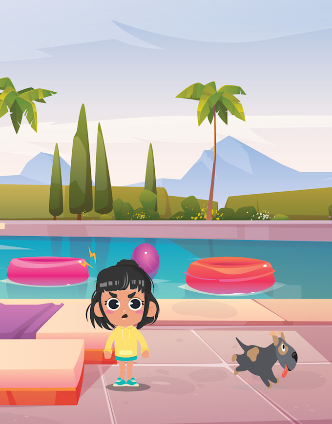 draw children book character design