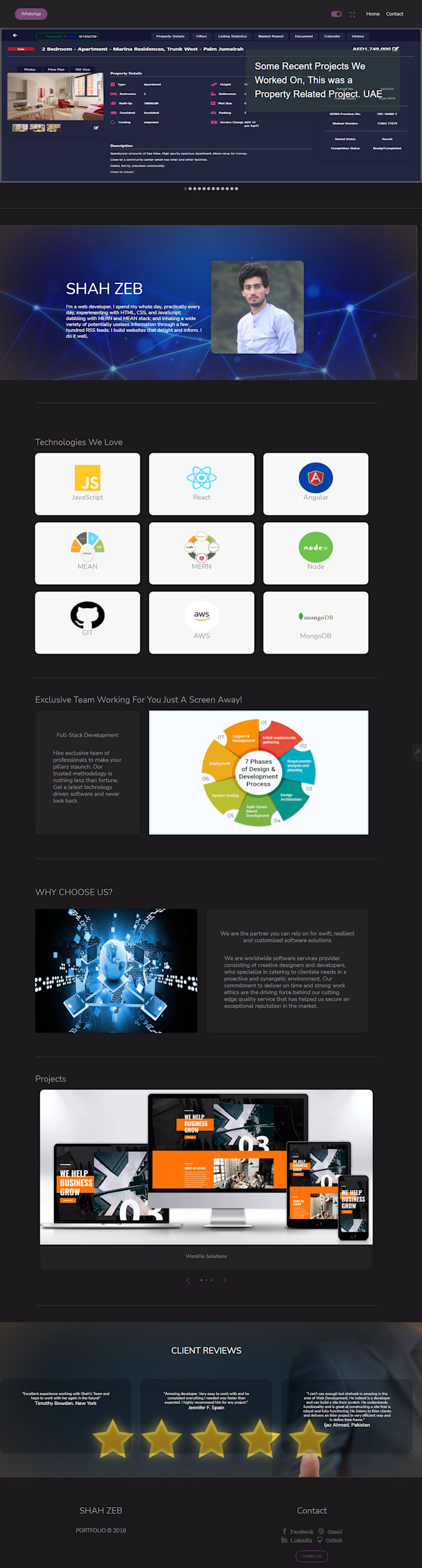 desgin landing page for you
