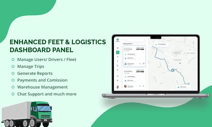 Develop a top notch transport and logistics delivery app by Codemonkz ...
