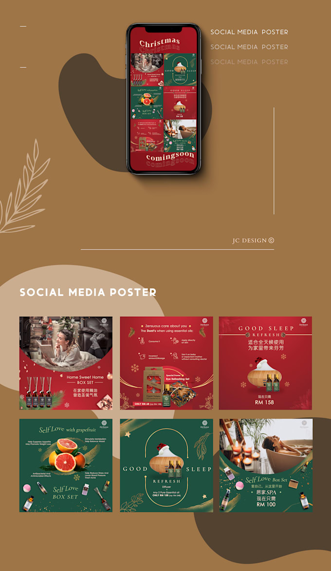 Create eye catching social media post design by Jcxdesigner | Fiverr
