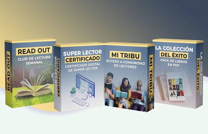 design premium 3d product box for you