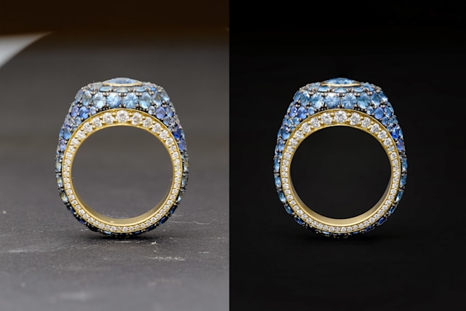 make high end jewelry retouch