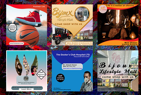 creative social media post design