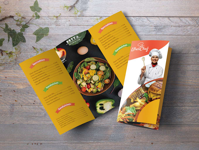make your trifold brochure design