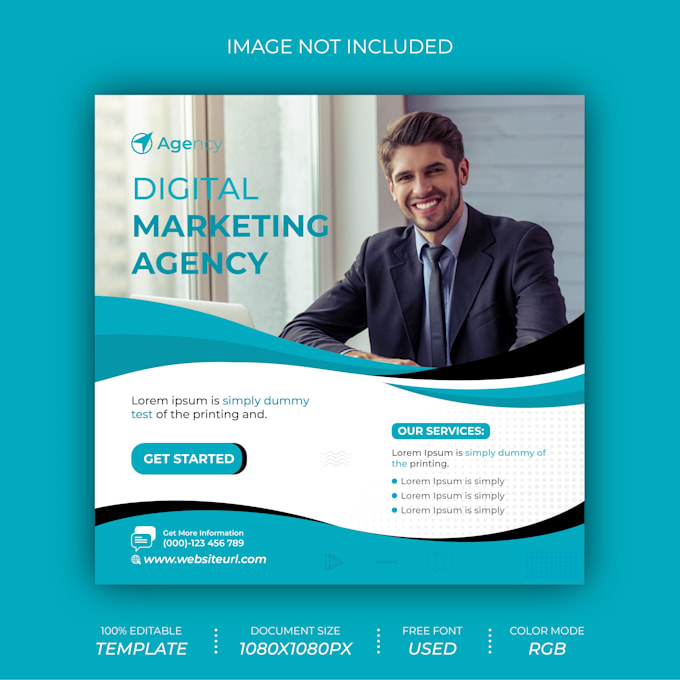 do your social media ads banner design