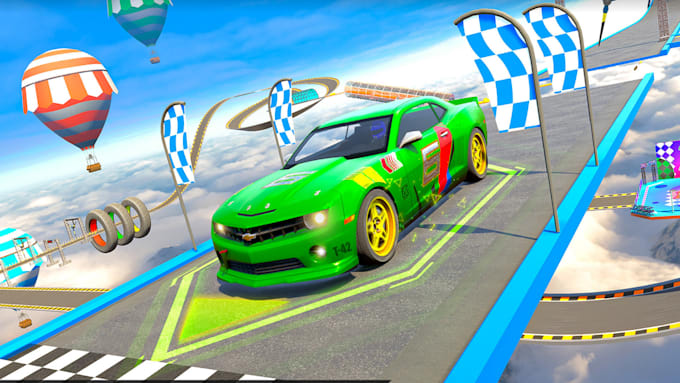 develop a 2d or 3d unity games for android and ios , web
