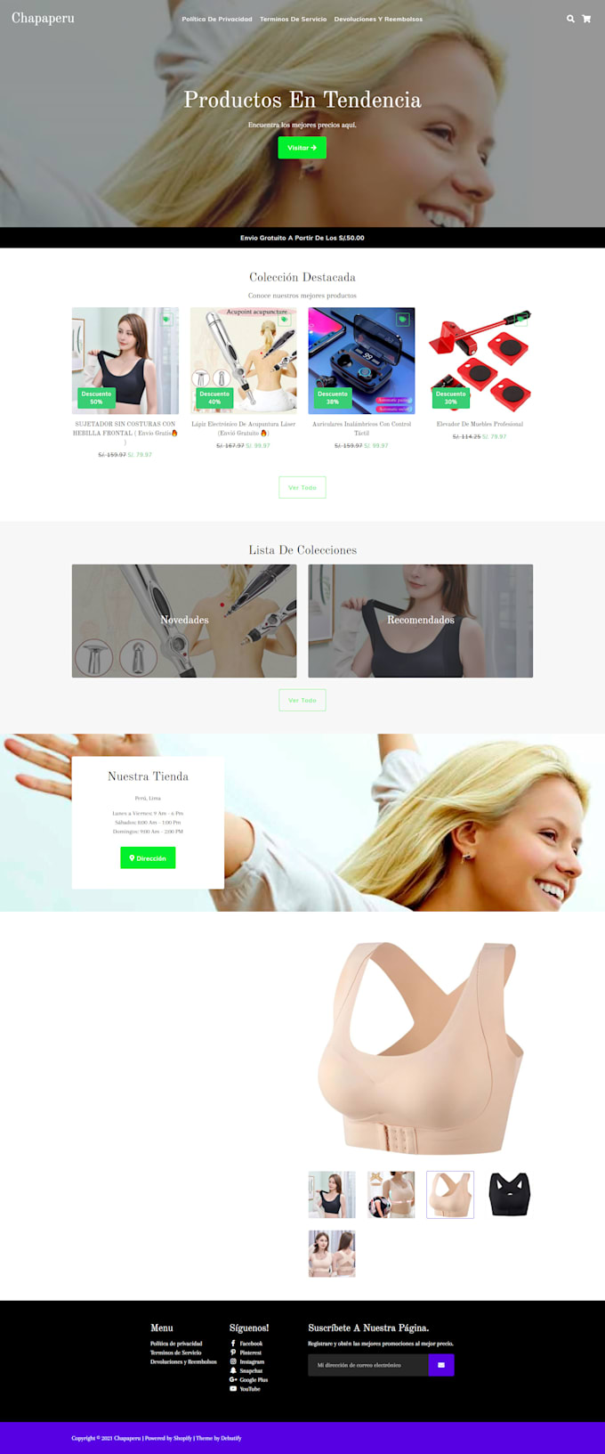 create modern, mobile responsive wordpress website