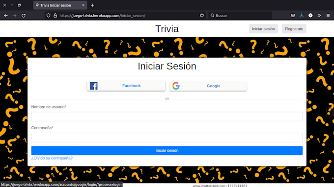create a modern web application or rest API