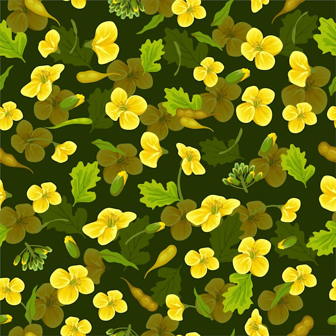 design a seamless vector pattern for you