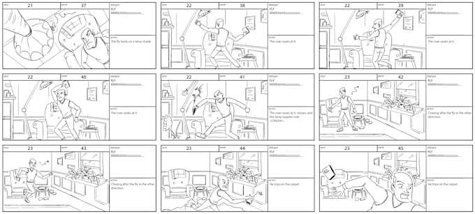 create professional storyboards for your film, video, or animation