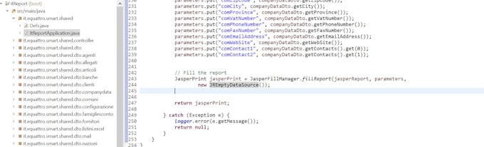integrate jasperreports with your spring boot application