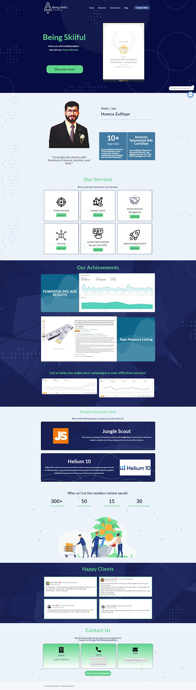 develop a responsive wordpress website with elementor