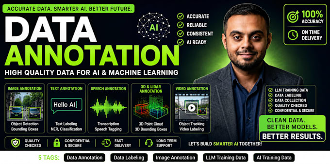 do data annotation, data labeling, image annotation, and ai training