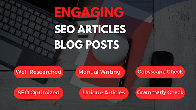 write engaging SEO article and blog post writing