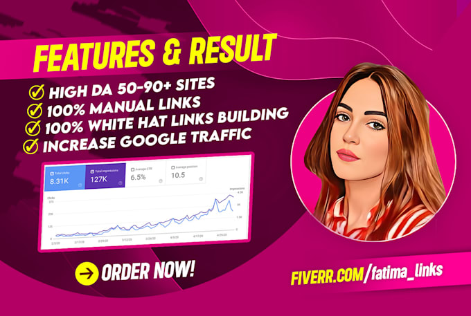 seo backlinks high da authority link building service for google ranking