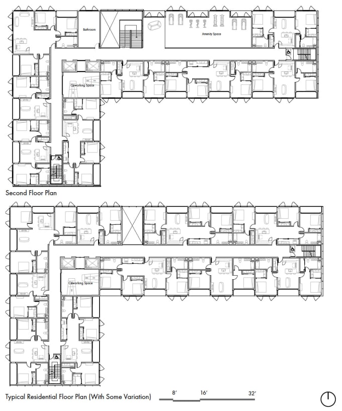 Draw Simple Architectural Floor Plans By Elisabethbarber Fiverr