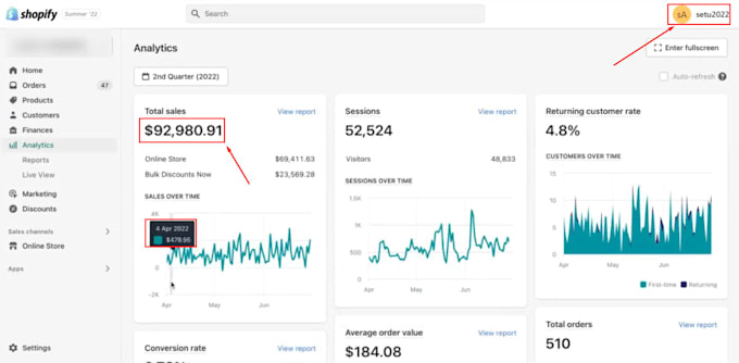 create automated shopify dropshipping store or private label shopify website