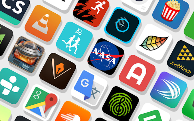 design the icon for apps and games android and ios