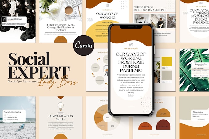 be professional social media manager and content creator