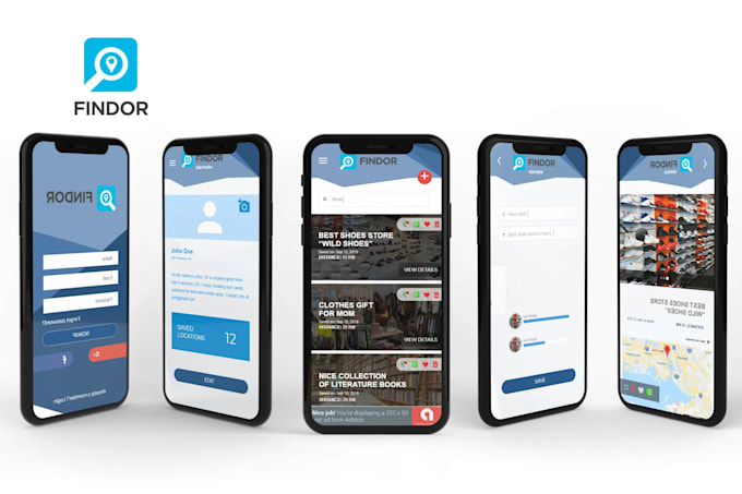 create any react native mobile application