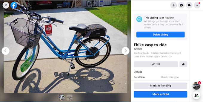 help you to have your own facebook marketplace