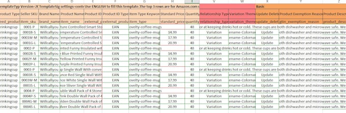 do bulk amazon product listing