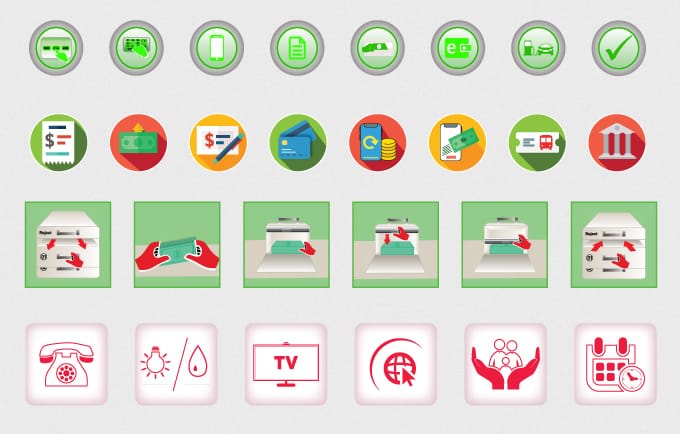 Design custom icon set or pack by Ruk_shani | Fiverr
