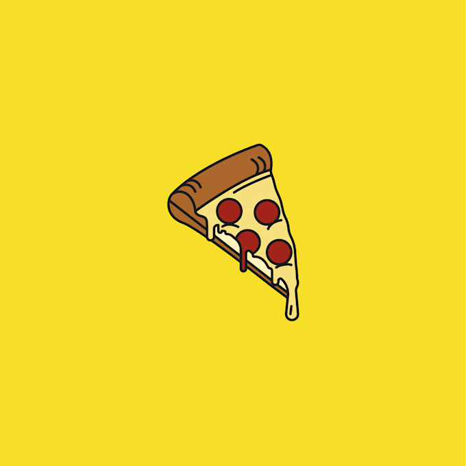 do bright and bold food clip art illustrations