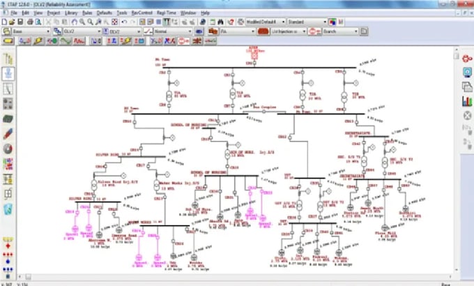 power system analysis using etap