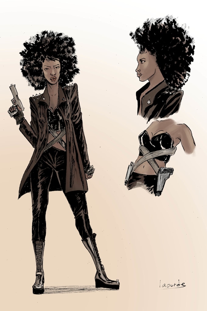 your comic book character