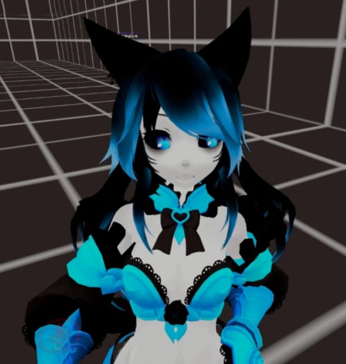 vrchat avatar with custom animations