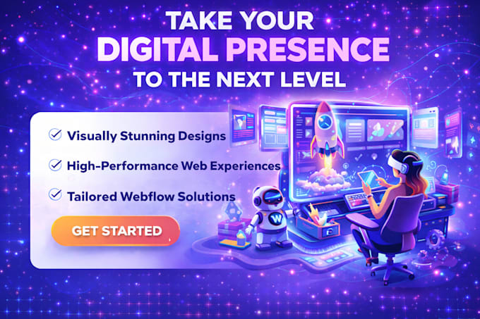 design or develop your webflow websites and webflow landing pages
