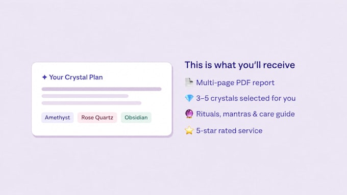 create your personalized crystal therapy and chakra healing guide