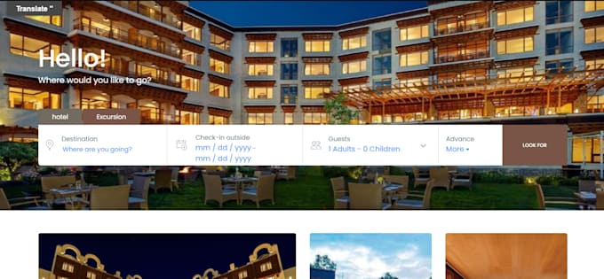 build hotel booking websites and appointments in wordpress