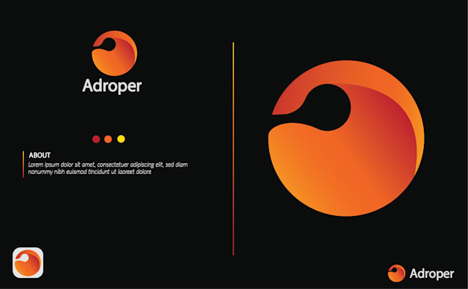 do modern minimalist and iconic logo design