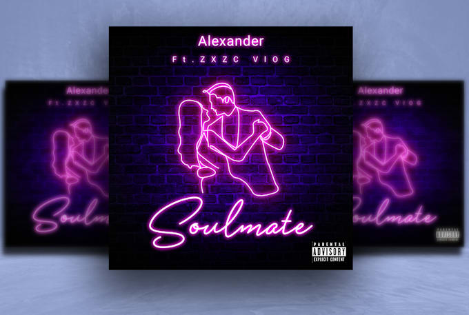 design your neon music artwork