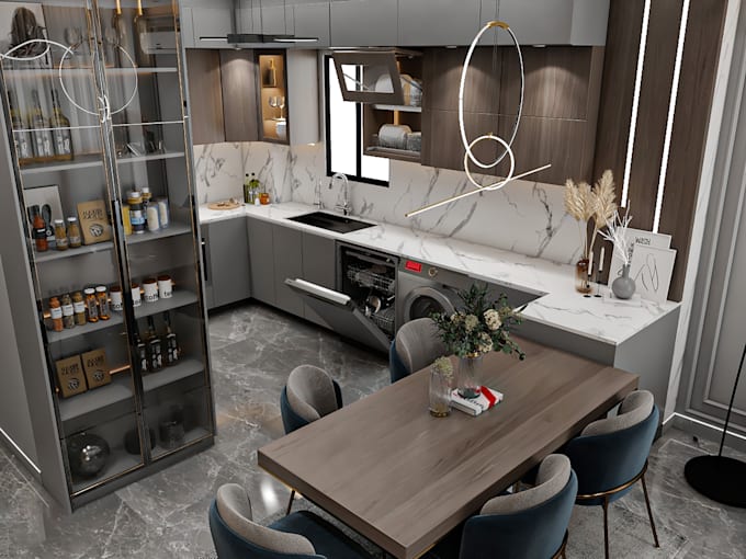 design your space area, also interior  in 3ds max