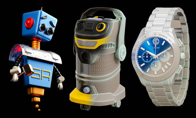 do 3d product modeling, realistic rendering for amazon in blender