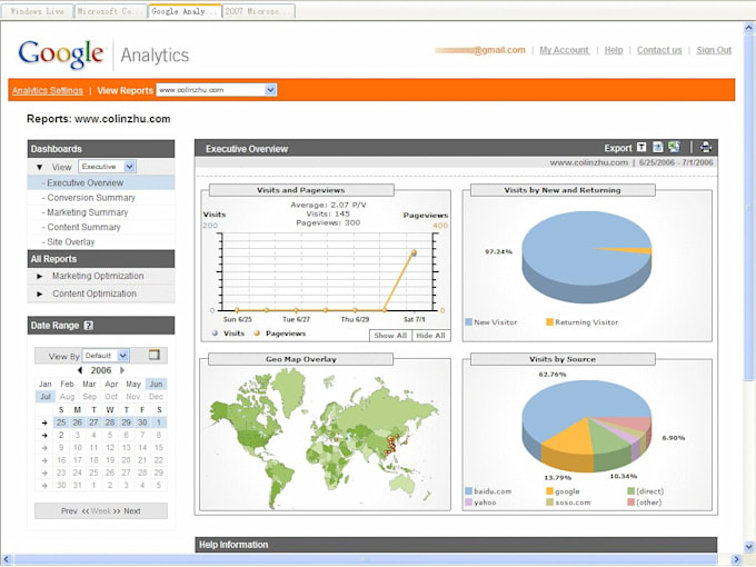 set up google analytics ga4 to track website visitors