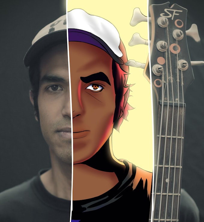 make a portrait in a toonme style