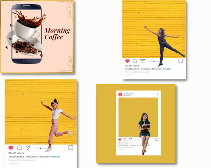design 3d instagram posts and high converting social media ads