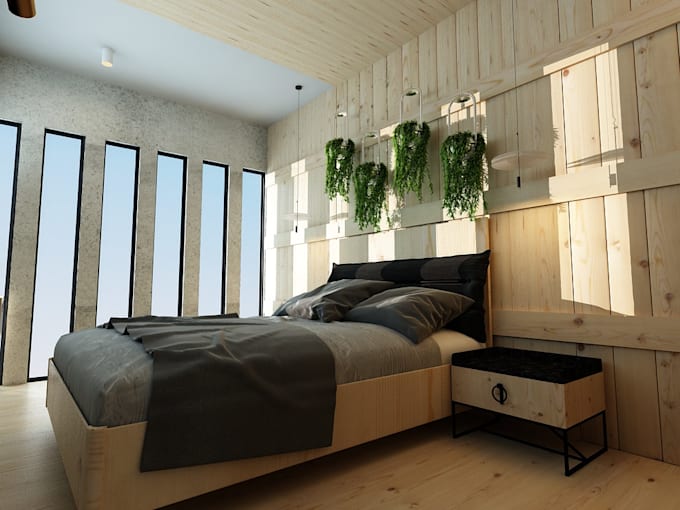 building modeling, facade design, interior design, I can get  rendering