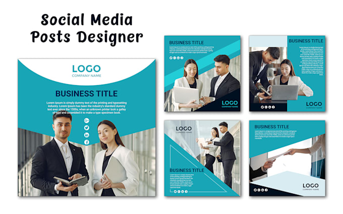 do social media posts design, cover for facebook, instagram