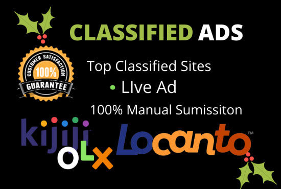 do 60 high quality classified ad posting in USA