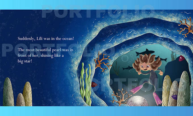 illustrate your children picture book with no ai