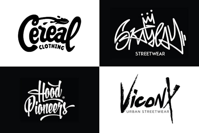 Do urban streetwear clothing brand logo design by Ahtisham010 Fiverr