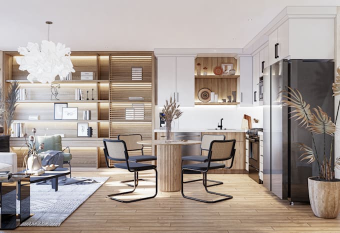 design interior with zara home, japandi and scandinavian style